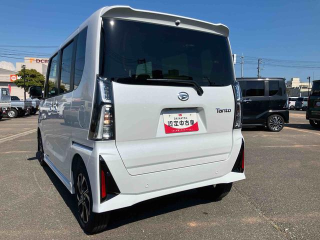 タントカスタムＸアルミ　スマートキー　キーフリー　ＡＢＳ付　記録簿　エアバッグ（山口県）の中古車