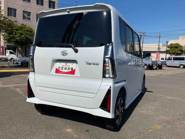 タントカスタムＸアルミ　スマートキー　キーフリー　ＡＢＳ付　記録簿　エアバッグ（山口県）の中古車