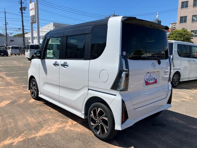 タントカスタムＸキ−フリ−　スマートキー　点検記録簿　ＡＢＳ　アルミホイール　エアバック付き（山口県）の中古車
