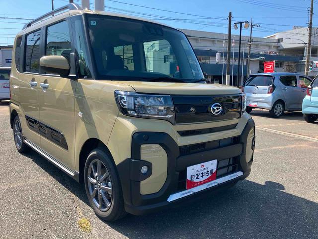 タントファンクロス定期点検記録簿　スマートキー　キーレスエントリー　エアバック　アルミホイール　ＡＢＳ（山口県）の中古車