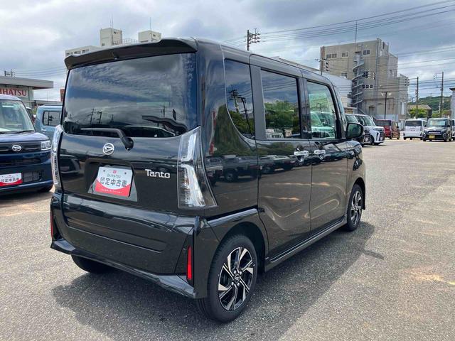 タントカスタムＸアルミ　スマートキー　キーフリー　ＡＢＳ付　記録簿　エアバッグ（山口県）の中古車
