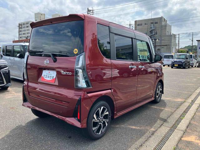 タントカスタムＸアルミ　スマートキー　キーフリー　ＡＢＳ付　記録簿　エアバッグ（山口県）の中古車
