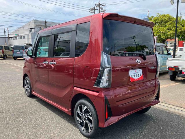 タントカスタムＸアルミ　スマートキー　キーフリー　ＡＢＳ付　記録簿　エアバッグ（山口県）の中古車