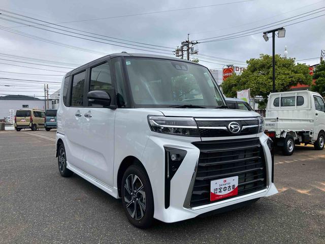 タントカスタムＸアルミ　スマートキー　キーフリー　ＡＢＳ付　記録簿　エアバッグ（山口県）の中古車