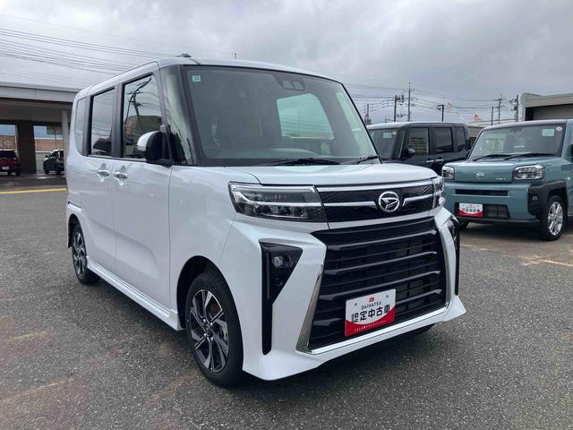 タントカスタムＸアルミ　スマートキー　キーフリー　ＡＢＳ付　記録簿　エアバッグ（山口県）の中古車