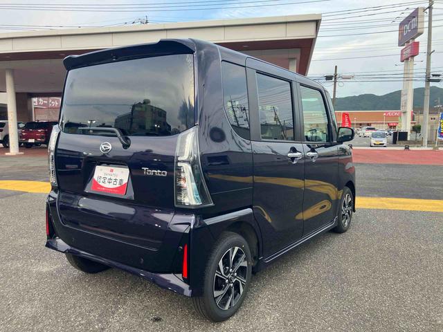 タントカスタムＸアルミ　スマートキー　キーフリー　ＡＢＳ付　記録簿　エアバッグ（山口県）の中古車