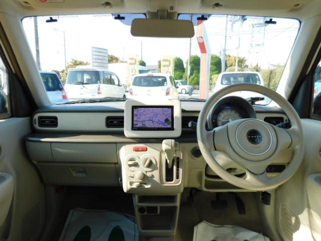 アルトラパンＬワンオーナー車　フルセグ内蔵ＨＤＤナビ　ＥＴＣ　社外ＬＥＤヘッドライトバルブ　運転席シートヒーター　キーフリー　走行距離６１，８８９ｋｍ（福岡県）の中古車