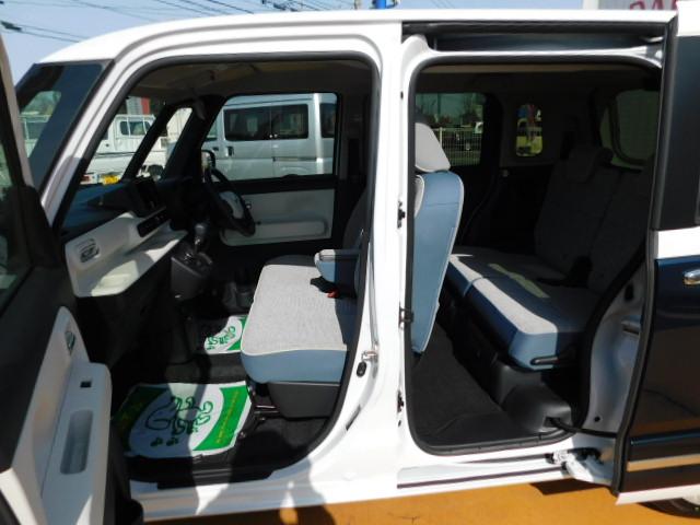 ムーヴキャンバスストライプスＧターボ左右パワースライドリヤドア　バックカメラ　シートヒーター（運転席／助手席）　ＬＥＤヘッドライト　ＬＥＤフォグランプ　キーフリーシステム　走行距離７，４３９ｋｍ（福岡県）の中古車