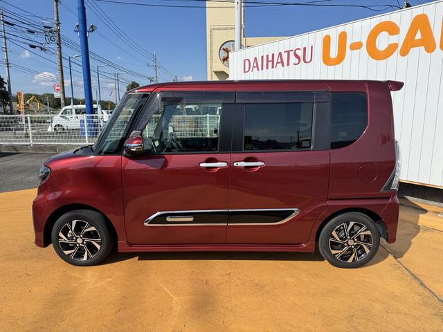 タントカスタムＸセレクション禁煙車・Ｂカメラ・純正ナビ・運転席助手席シートヒーター・ＬＥＤヘッドライト・ＬＥＤフォグランプ・両側電動スライドドア・走行距離１８４５７ｋｍ（福岡県）の中古車