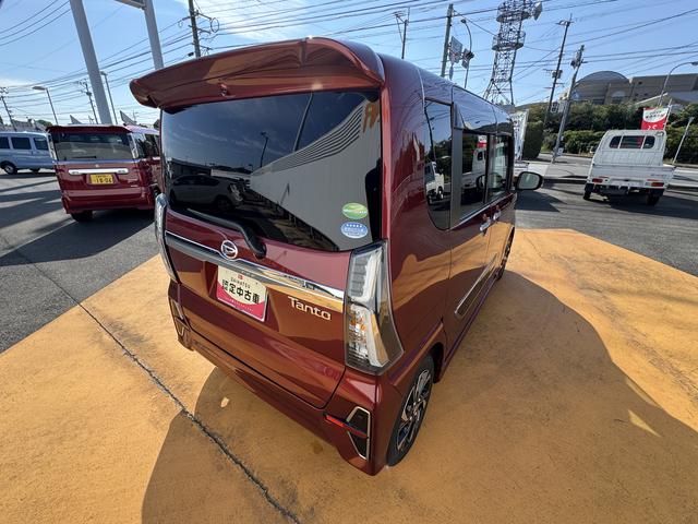 タントカスタムＸセレクション禁煙車・Ｂカメラ・純正ナビ・運転席助手席シートヒーター・ＬＥＤヘッドライト・ＬＥＤフォグランプ・両側電動スライドドア・走行距離１８４５７ｋｍ（福岡県）の中古車