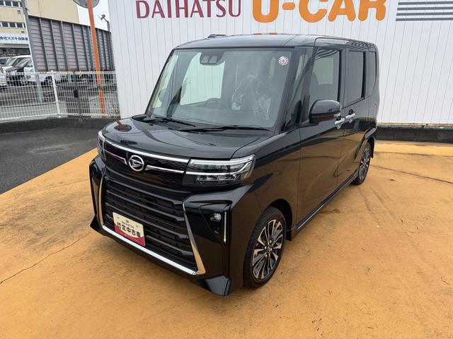 タントカスタムＲＳ令和５年式　弊社デモカーＵＰ車輌　オーディオレス　Ｂカメラ　電動パーキングブレーキ　走行距離１１０７ｋｍ（福岡県）の中古車