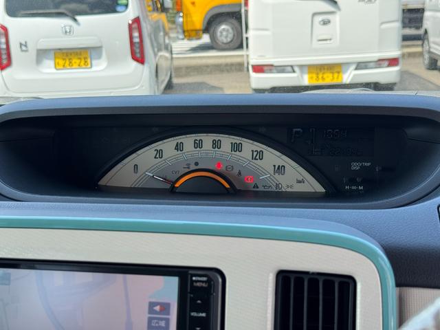 ムーヴキャンバスＸメイクアップ　ＳＡII平成２９年式　走行距離２２１９４ｋｍ　　軽自動車　　純正フルセグナビ　ＥＴＣ　Ｂｌｕｅｔｏｏｔｈ　スマートアシスト　衝突軽減　誤発進抑制　　スライドドア　ツートン　アイドリングストップ（福岡県）の中古車