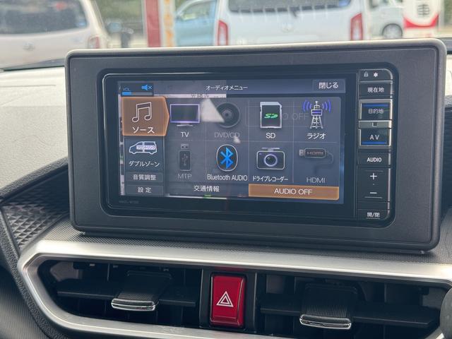 ロッキーＸ令和２年式　衝突低減　Ｂカメラ　ＥＴＣ　純正フルセグナビ　Ｂｌｕｅｔｏｏｔｈ　前後方ドラレコ　電動パーキング　スマートキー　プッシュスタート　ＬＥＤヘッドランプ　オートハイビーム（福岡県）の中古車