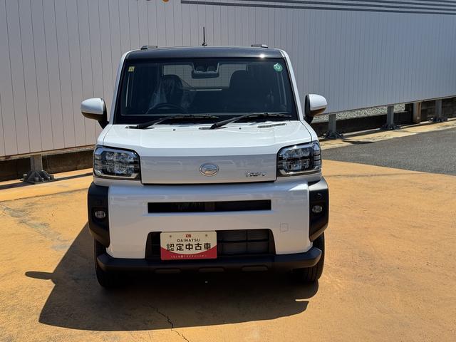 タフトＧ令和５年式　弊社デモカーＵＰ車　衝突低減　オーディオレス　シートヒーター　電子パーキングブレーキ　Ｂカメラ　ＬＥＤヘッドライト　ＬＥＤフォグランプ（福岡県）の中古車