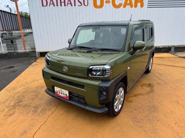 タフトＧ令和４年式　衝突低減　Ｂカメラ　純正フルセグナビ　ＥＴＣ　前後方録画ドライブレコーダー　Ｂｌｕｅｔｏｏｔｈ　ＬＥＤヘッドライト　ＬＥＤフォグランプ（福岡県）の中古車