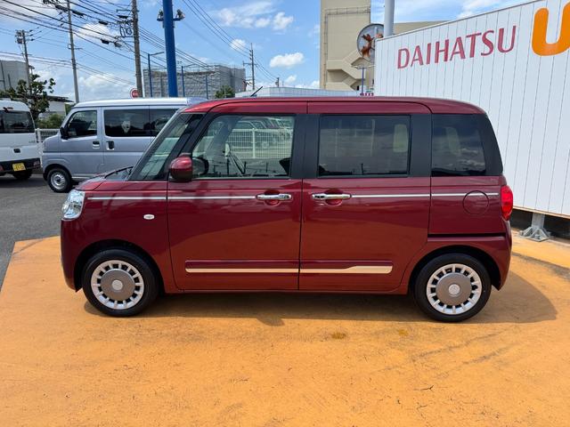 ムーヴキャンバスセオリーＧ令和５年式　衝突低減ブレーキ　弊社デモカーＵＰ車（福岡県）の中古車