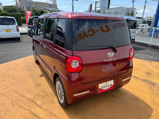 ムーヴキャンバスセオリーＧ令和５年式　衝突低減ブレーキ　弊社デモカーＵＰ車（福岡県）の中古車