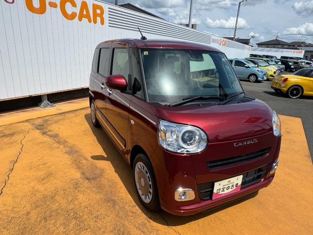 ムーヴキャンバスセオリーＧ令和５年式　衝突低減ブレーキ　弊社デモカーＵＰ車（福岡県）の中古車