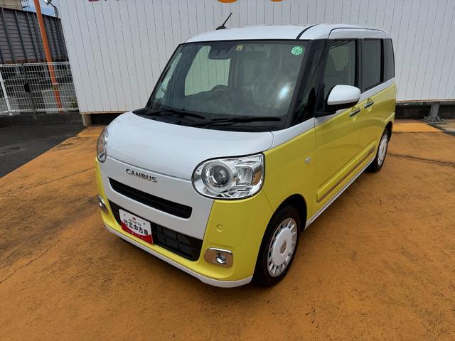 ムーヴキャンバスストライプスＧターボ令和４年式（福岡県）の中古車