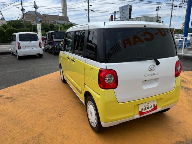 ムーヴキャンバスストライプスＧターボ令和４年式（福岡県）の中古車