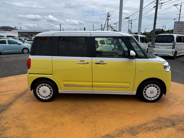 ムーヴキャンバスストライプスＧターボ令和４年式（福岡県）の中古車