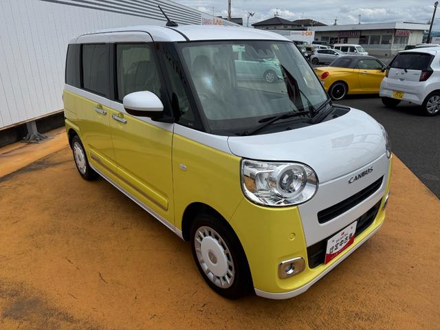 ムーヴキャンバスストライプスＧターボ令和４年式（福岡県）の中古車
