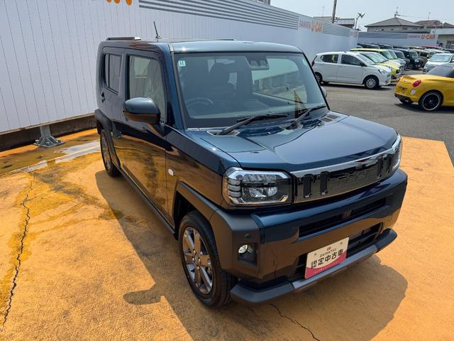 タフトＧ　ダーククロムベンチャー令和６年式　衝突低減ブレーキ　弊社リースＵＰ車　ＣＤチューナー　アダクティブクルーズコントロール　シートヒーター　電子パーキングブレーキ（福岡県）の中古車