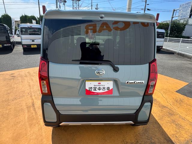 タントファンクロスターボ令和４年式　衝突低減ブレーキ（福岡県）の中古車