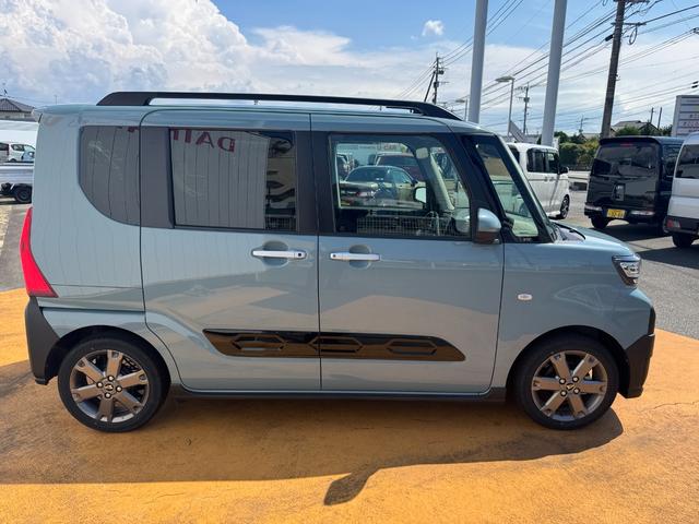 タントファンクロスターボ令和４年式　衝突低減ブレーキ（福岡県）の中古車
