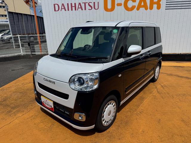 ムーヴキャンバスストライプスＧ令和５年式　衝突低減ブレーキ（福岡県）の中古車