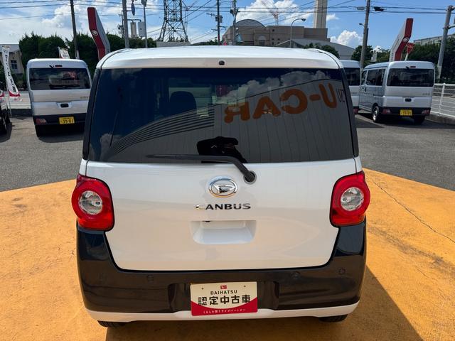 ムーヴキャンバスストライプスＧ令和５年式　衝突低減ブレーキ（福岡県）の中古車