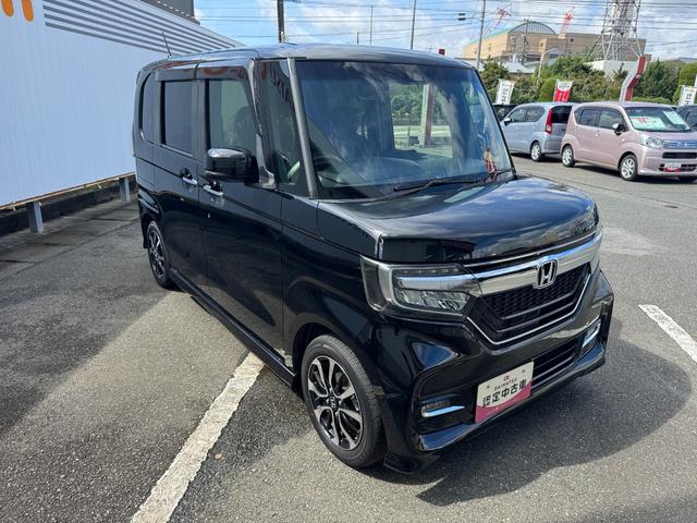 Ｎ−ＢＯＸカスタムＧ・Ｌホンダセンシング令和２年式　衝突低減ブレーキ　純正フルセグナビ　ＥＴＣ（福岡県）の中古車
