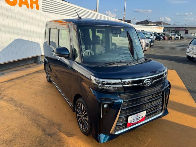 タントカスタムＲＳ令和４年式　衝突低減ブレーキ　純正フルセグナビ　ＥＴＣ　ドラレコ　パノラマモニター　新車保証継承付（福岡県）の中古車
