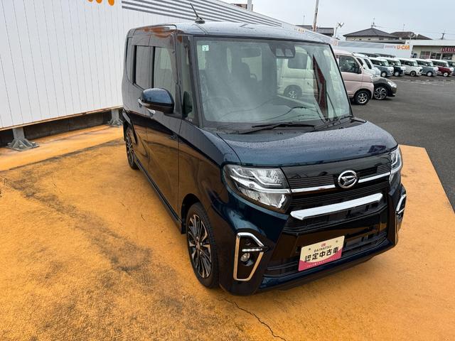 タントカスタムＲＳ令和３年式　衝突低減ブレーキ　純正フルセグナビ　ＥＴＣ　ドラレコ（福岡県）の中古車
