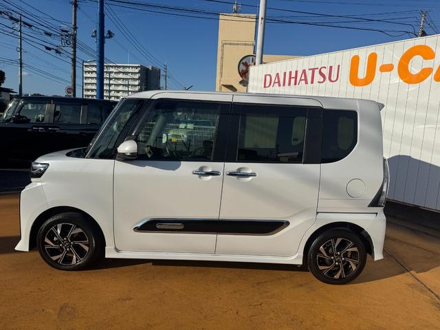 タントカスタムＸ令和４年式　衝突低減ブレーキ　純正フルセグナビ　ＥＴＣ　ドラレコ（福岡県）の中古車