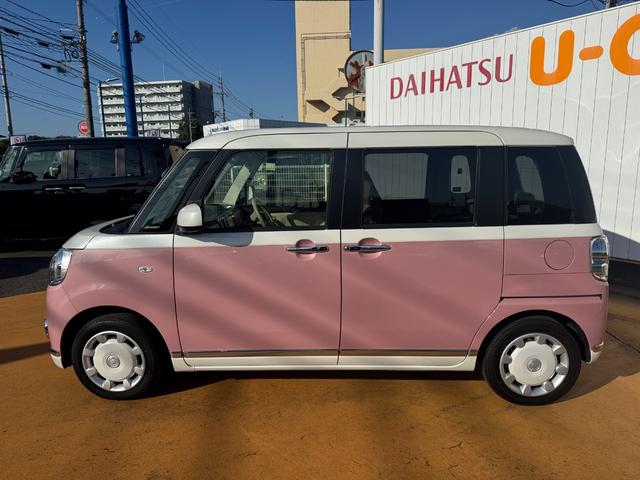 ムーヴキャンバスGメイクアップリミテッド SAIII衝突低減ブレーキ 純正DVDチューナー パノラマモニター(福岡県)の中古車