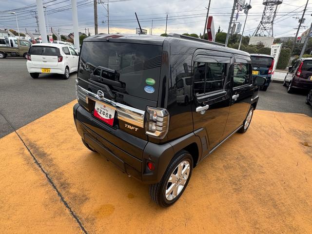 タフトＧ令和２年式　衝突低減ブレーキ　純正フルセグナビ　パノラマモニター　Ｂｌｕｅｔｏｏｔｈ　ナビ連動前後方ドラレコ　運転席助手席シートヒーター（福岡県）の中古車