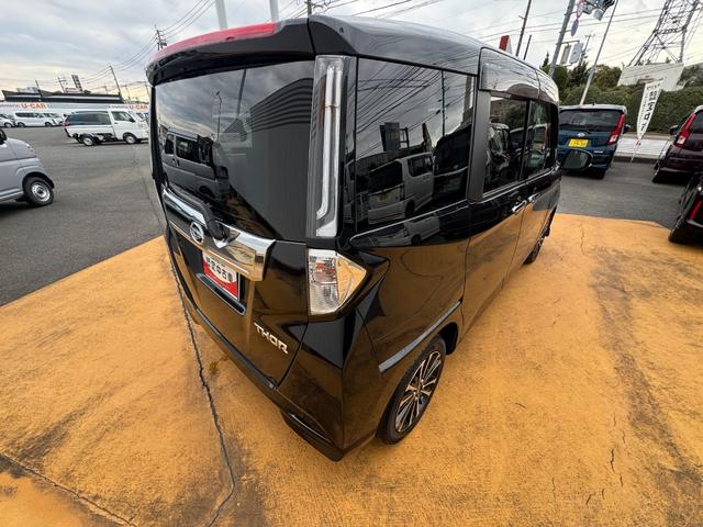 トールカスタムG ターボレイア3年式 衝突低減ブレーキ 純正フルセグナビ Bカメラ Bluetooth ナビ連動前後方ドラレコ(福岡県)の中古車