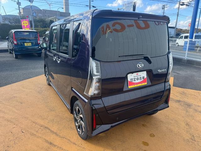 タントカスタムＸ令和６年式　衝突低減ブレーキ　弊社デモカーＵＰ車　純正ディスプレイオーディオ　フルセグＴＶ　ブルートゥース　Ｂｌｕｅｔｏｏｔｈ　シートヒーター（福岡県）の中古車