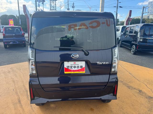 タントカスタムＸ令和６年式　衝突低減ブレーキ　弊社デモカーＵＰ車　純正ディスプレイオーディオ　フルセグＴＶ　ブルートゥース　Ｂｌｕｅｔｏｏｔｈ　シートヒーター（福岡県）の中古車