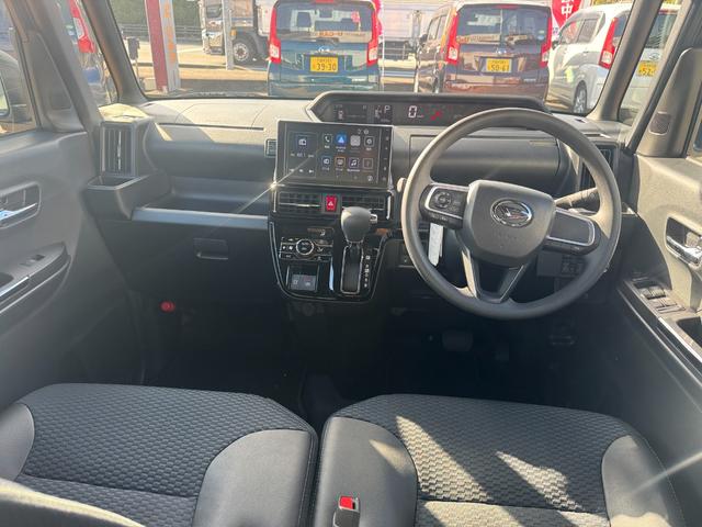 タントカスタムＸ令和６年式　衝突低減ブレーキ　弊社デモカーＵＰ車　純正ディスプレイオーディオ　フルセグＴＶ　ブルートゥース　Ｂｌｕｅｔｏｏｔｈ　シートヒーター（福岡県）の中古車