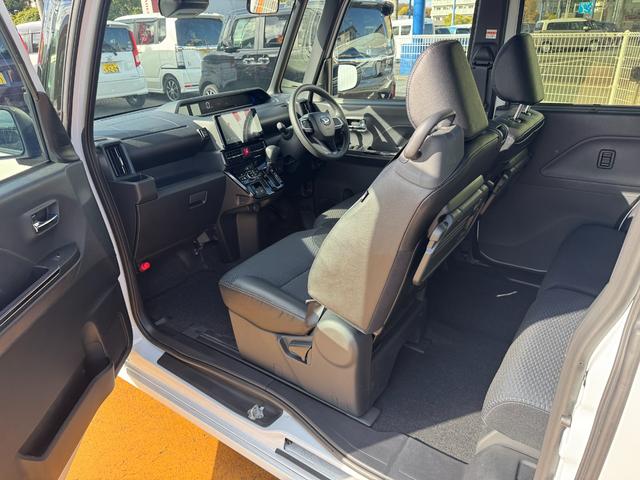 タントカスタムＸ令和６年式　衝突低減ブレーキ　弊社デモカーＵＰ車　純正ディスプレイオーディオ　フルセグＴＶ　ブルートゥース　Ｂｌｕｅｔｏｏｔｈ　シートヒーター（福岡県）の中古車