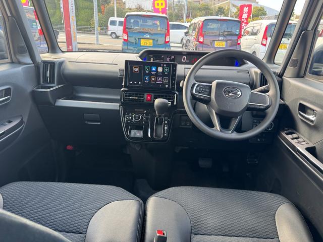 タントカスタムＸ令和６年式　衝突低減ブレーキ　弊社デモカーＵＰ車　純正ディスプレイオーディオ　フルセグＴＶ　ブルートゥース　Ｂｌｕｅｔｏｏｔｈ　シートヒーター（福岡県）の中古車