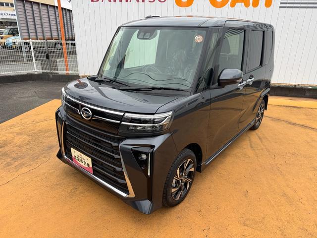 タントカスタムＸ新車保証継承付　弊社デモカーＵＰ車　ディスプレイオーディオ　バックモニター（福岡県）の中古車