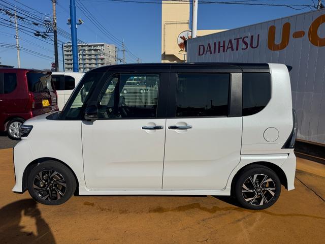 タントカスタムＸ新車保証継承付　弊社デモカーＵＰ車　純正ディスプレイオーディオ　バックモニター（福岡県）の中古車