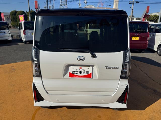 タントカスタムＸ新車保証継承付　弊社デモカーＵＰ車　純正ディスプレイオーディオ　バックモニター（福岡県）の中古車