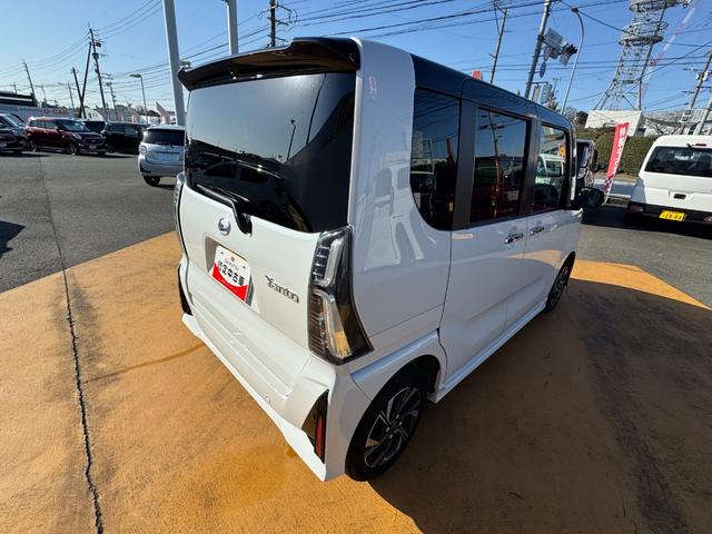 タントカスタムＸ新車保証継承付　弊社デモカーＵＰ車　純正ディスプレイオーディオ　バックモニター（福岡県）の中古車