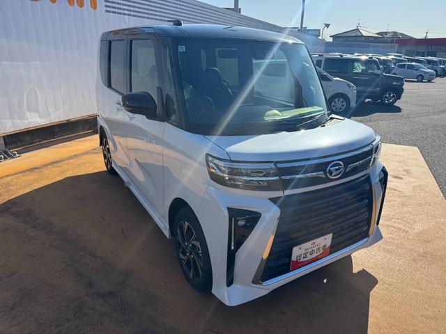 タントカスタムＸ新車保証継承付　弊社デモカーＵＰ車　純正ディスプレイオーディオ　バックモニター（福岡県）の中古車