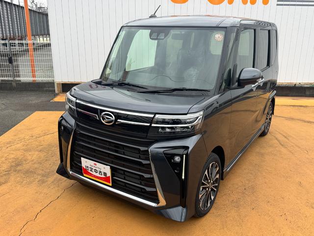 タントカスタムＲＳ新車保証継承付　弊社デモカーＵＰ車　ディスプレイオーディオ　バックモニター（福岡県）の中古車