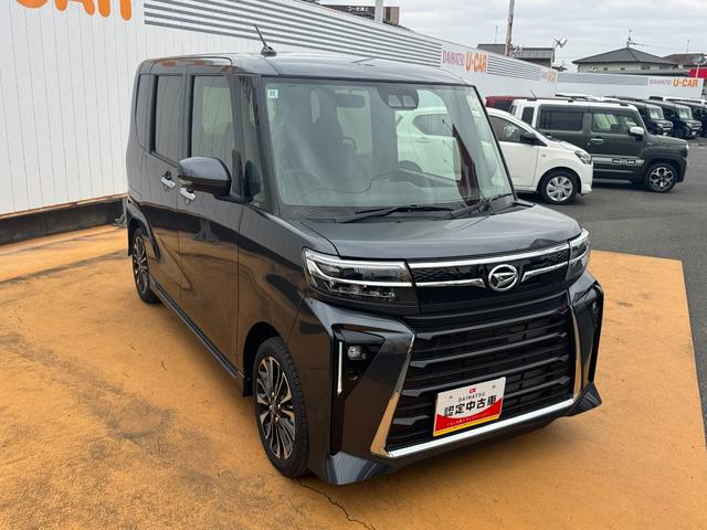 タントカスタムＲＳ新車保証継承付　弊社デモカーＵＰ車　ディスプレイオーディオ　バックモニター（福岡県）の中古車